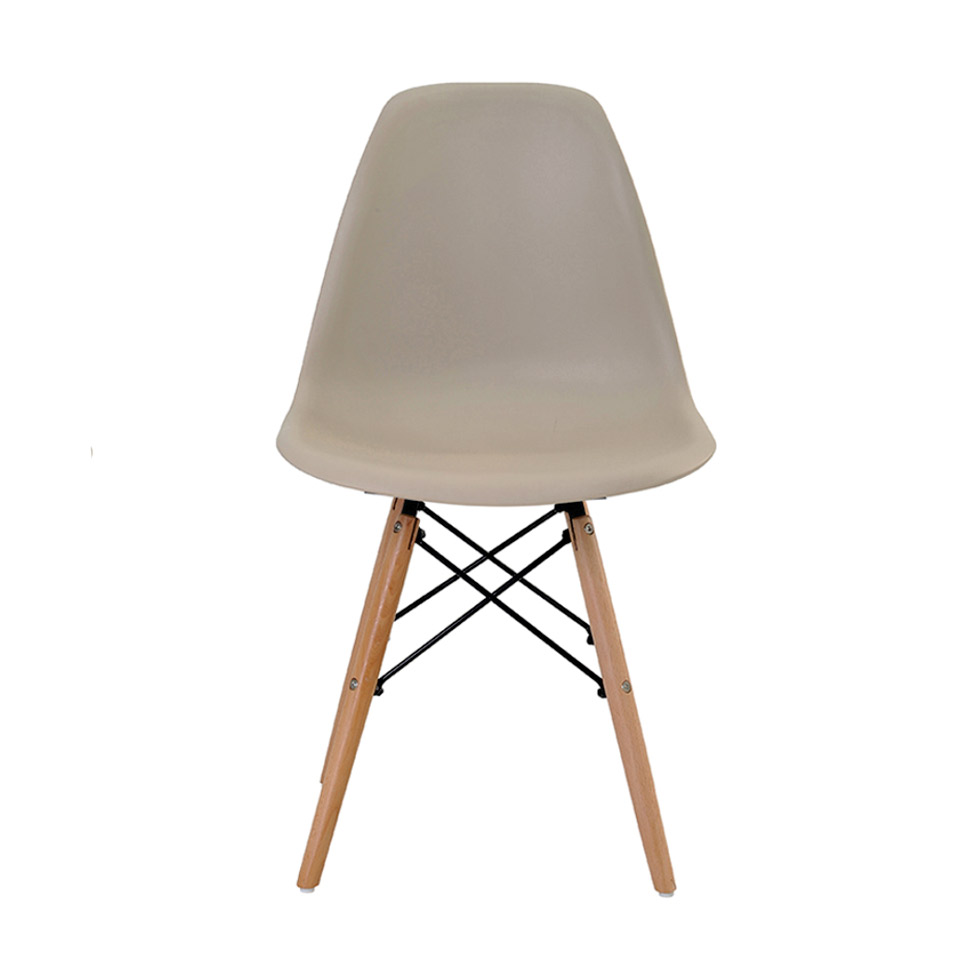 Conjunto de 6 Cadeiras Eiffel Nude