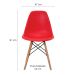 Conjunto de 6 Cadeiras Eiffel Vermelha