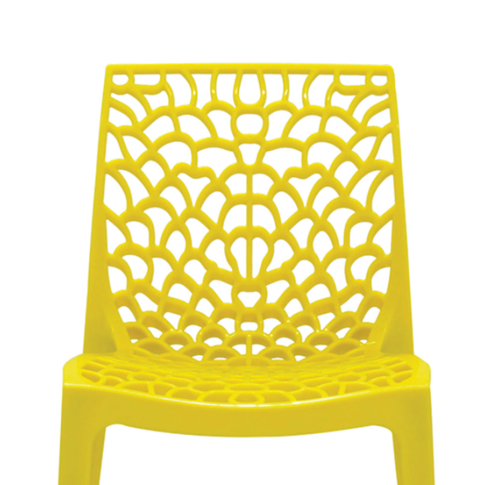 Conjunto de 6 Cadeiras Gruv Amarela