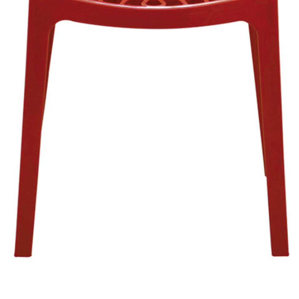 Conjunto de 6 Cadeiras Gruv Vermelha