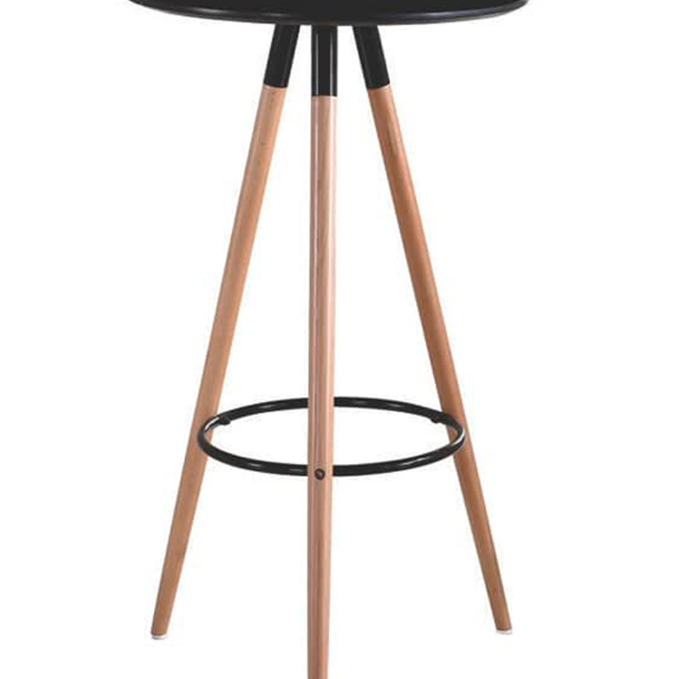 Mesa Bistrô Redonda Alecrim Preta