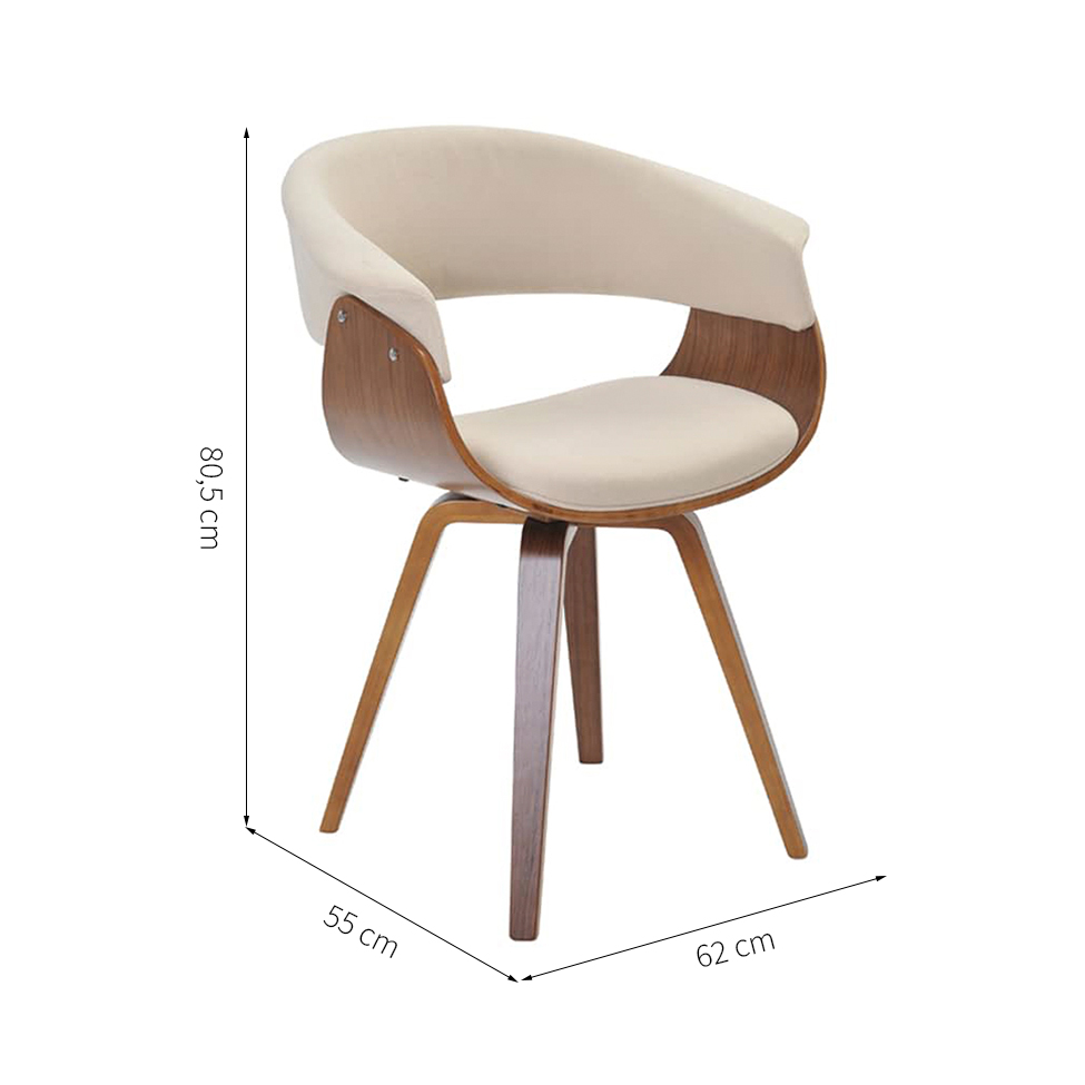 Poltrona Betina Creme