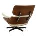 Poltrona Charles Eames Branca