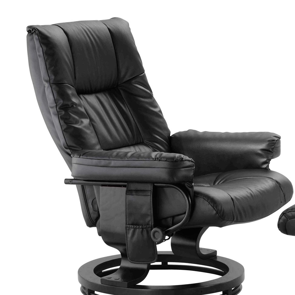 Poltrona De Massagem Preta Minnesota Rivatti