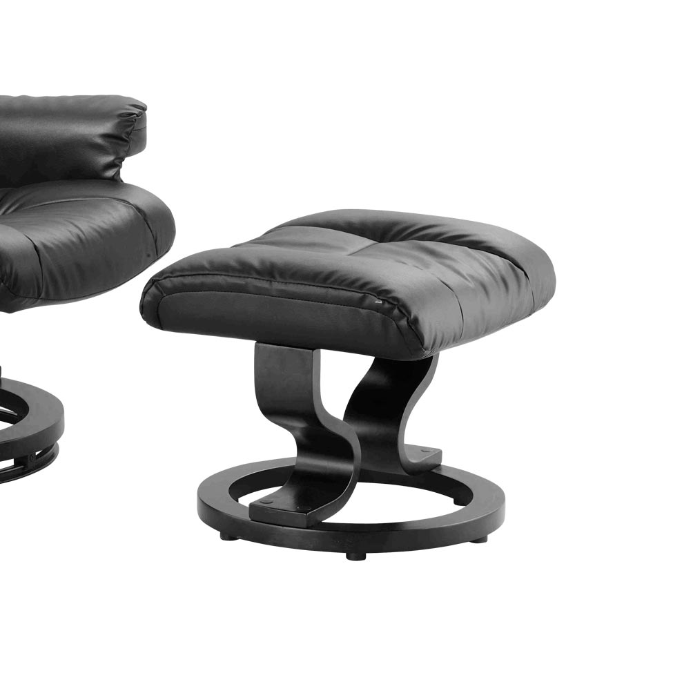 Poltrona De Massagem Preta Minnesota Rivatti