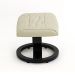 Poltrona de Massagem com Puff Louisiana Creme