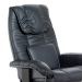 Poltrona de Massagem com Puff Louisiana Preto