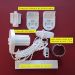 Cortina Persiana Rolô Blackout Branca 2,20 larg x 3,00 alt - Rollflex - Poliéster e PVC - Cortina Blackout Branco
