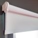 Cortina Persiana Rolô Blackout Branca 2,50 larg x 1,80 alt - Rollflex - Poliéster e PVC - Cortina Blackout Branco