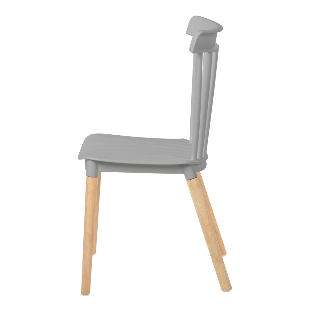 Cadeira Windsor de Jantar Eames Cinza