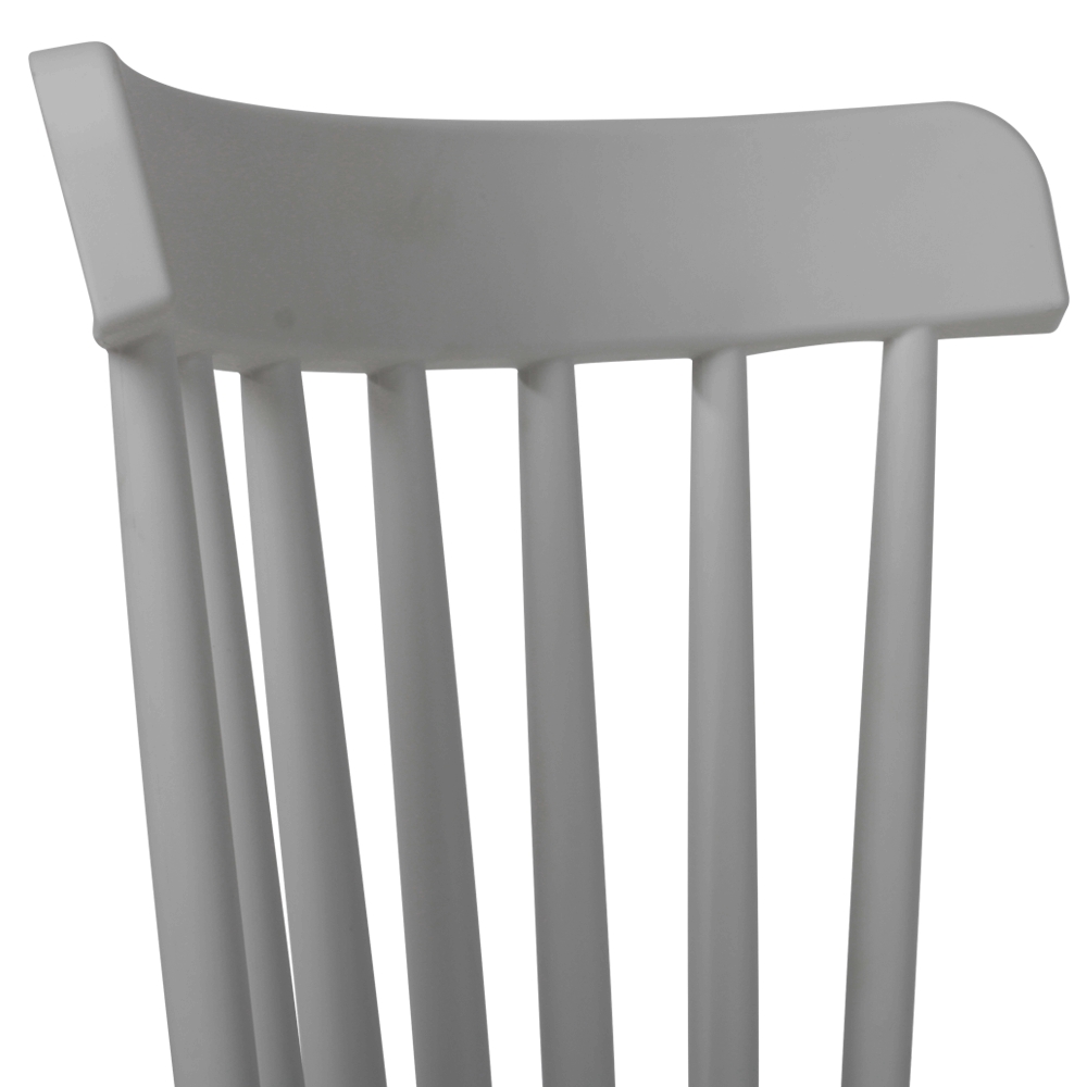 Cadeira Windsor de Jantar Eames Cinza