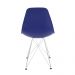 Kit 2 Eiffel Eames Azul Marinho Ferro Cromado