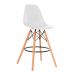 Kit 3 Banquetas Design Eiffel Eames Branca