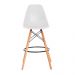 Kit 3 Banquetas Design Eiffel Eames Branca