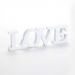 Letreiro Love Decorativo P/ Mesa Branco