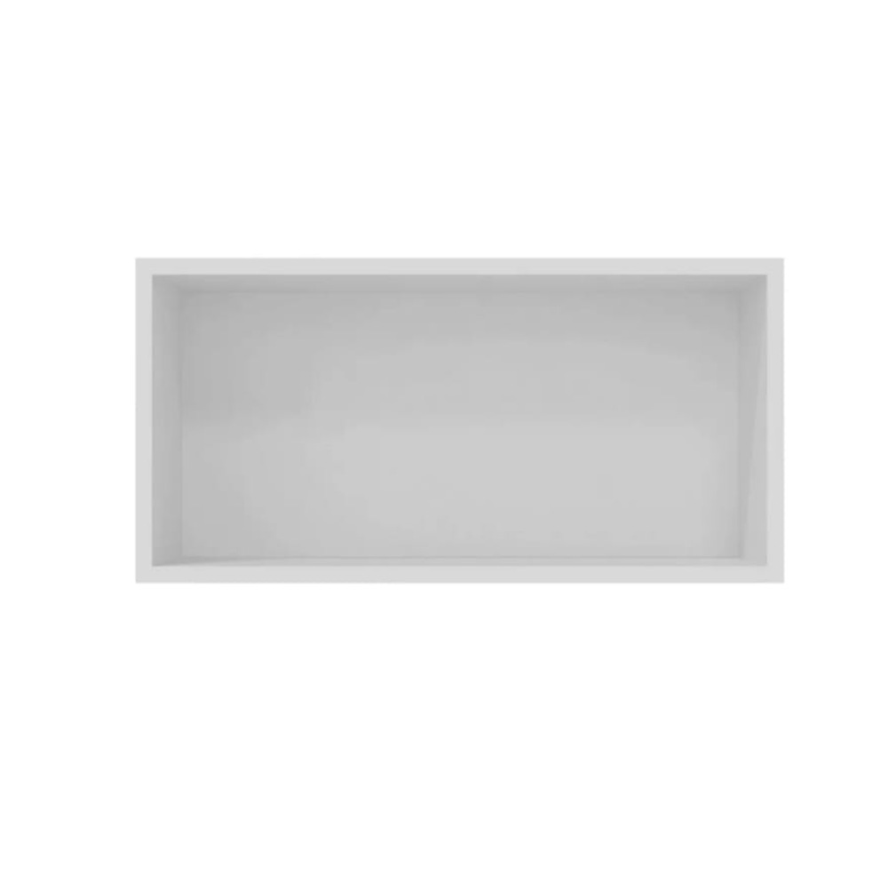 Armário Aéreo Geladeira e Lavanderia 1 Porta 0,60m MDF BP Branco TX - SSX Multicoisas