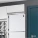 Armário Aéreo Geladeira e Lavanderia 1 Porta 0,60m MDF BP Branco TX - SSX Multicoisas