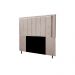 Cabeceira Opala Cama Box Casal 140cm Linho Capuccino - SSX Multicoisas
