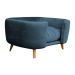 Cama Pet Poltrona Hannah Luxo Suede Azul Marinho - SSX Multicoisas