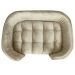 Cama Pet Poltrona Hannah Luxo Suede Capuccino - SSX Multicoisas