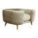Cama Pet Poltrona Hannah Luxo Suede Capuccino - SSX Multicoisas
