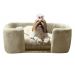 Cama Pet Poltrona Hannah Luxo Suede Capuccino - SSX Multicoisas