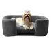 Cama Pet Poltrona Hannah Luxo Suede Cinza - SSX Multicoisas