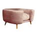 Cama Pet Poltrona Hannah Luxo Suede Rose - SSX Multicoisas