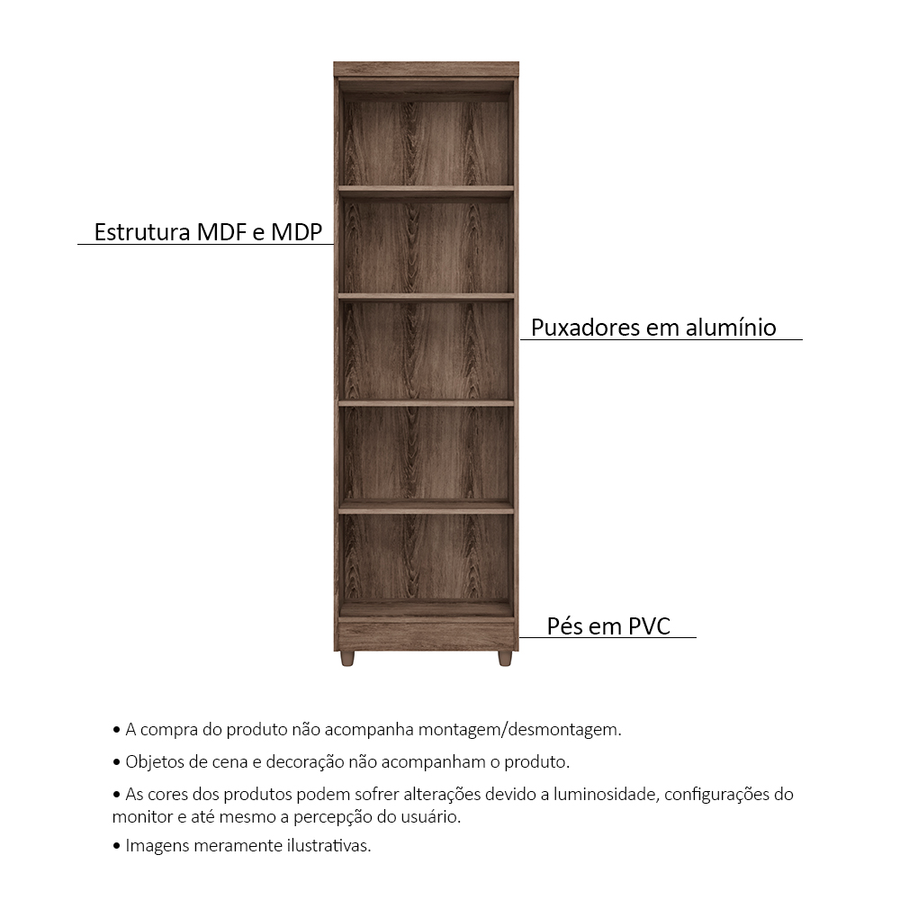 Armário Lavanderia Multiuso Anna 2 Portas Ypê - Saga Decor