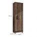 Armário Lavanderia Multiuso Isabela 2 Portas Ypê - Saga Decor
