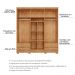 Guarda Roupa Casal 6 Portas 4 Gavetas Santiago ll Cedro - Saga Decor