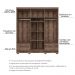 Guarda Roupa Casal 6 Portas 4 Gavetas Santiago ll Ypê - Saga Decor