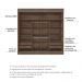 Guarda Roupa Casal Flex 2 Portas Deslizante 4 Gavetas Montes Claros Ypê Areia - Saga Decor
