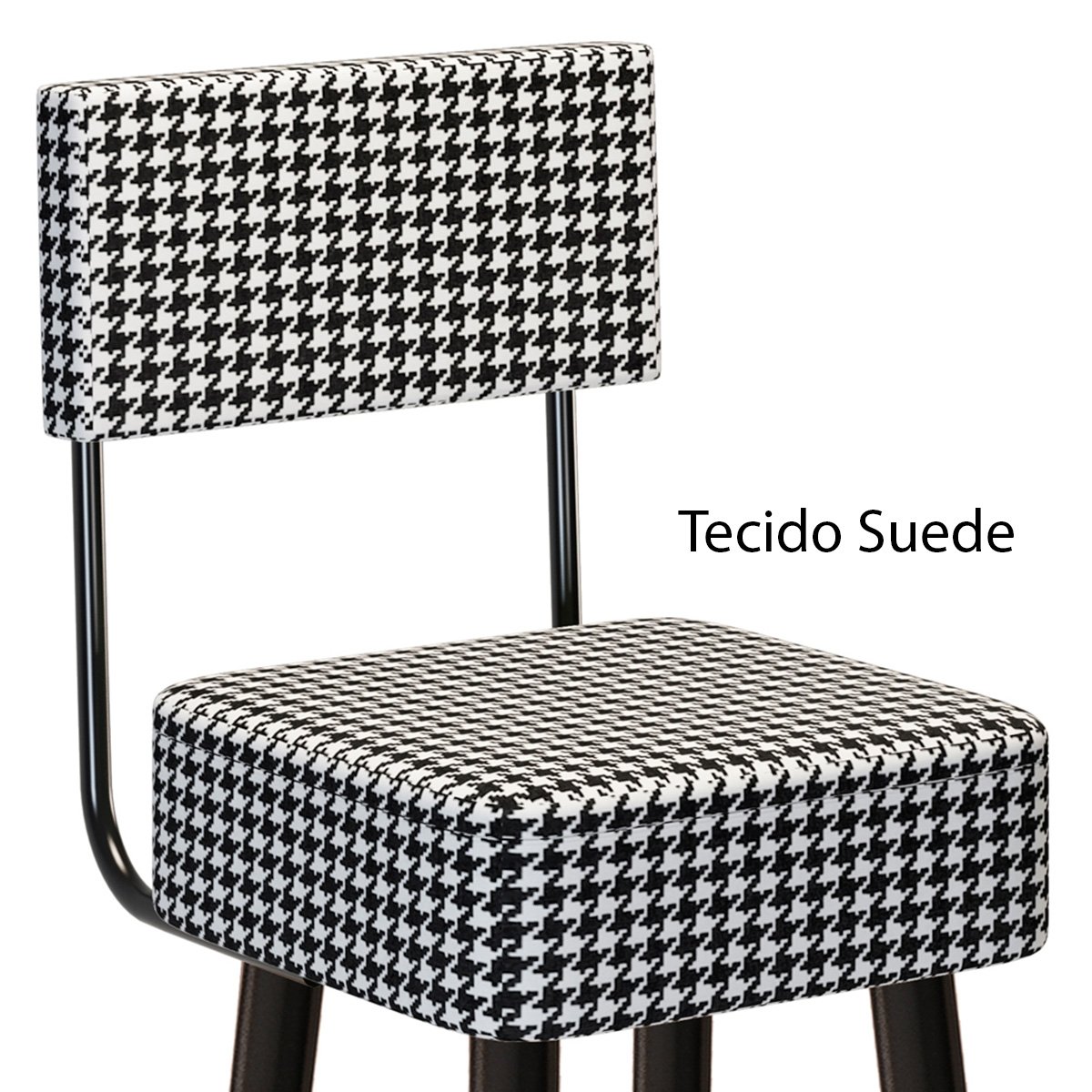 Kit 2 Banquetas para Bancada Estofada Bariloche Cardan
