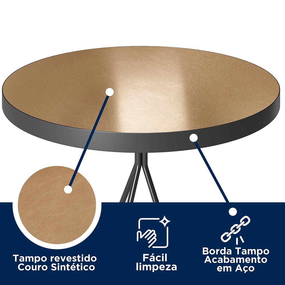 Mesa Bistrô Viena Amarula - Salaone