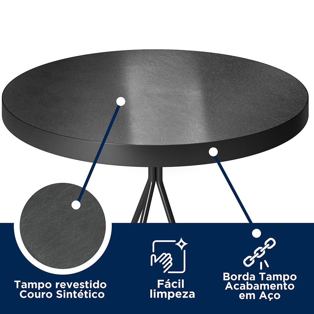 Mesa Bistrô Viena Preto - Salaone