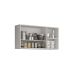 Armário Aéreo Reflecta De Cozinha 2 Portas Bascula Paris Salleto Branco