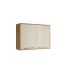 Armario Aereo 2 Portas Cozinha Viena Salleto Carvalho/Off White