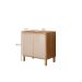 Balcao Paris 80cm 2 Portas Cooktop 5 Bocas Salleto Carvalho/Off White, Com recorte