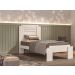 Cama de Solteiro Dallas Salleto Branco