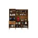 Cozinha Compacta Londres com 6 Portas, 2 Gavetas e 7 Prateleiras Salleto Nogal/Off White