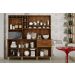 Cozinha Compacta Salleto Topazio com 6 Portas 2 Gavetas e 6 Prateleiras Nogal/Off White