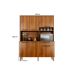 Cozinha Compacta Siena 6 Portas 1 Gaveta Salleto Nogal