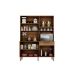Cozinha Compacta Siena 6 Portas 1 Gaveta Salleto Nogal/Off White