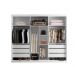 Guarda Roupa Órion 6 Portas 6 Gavetas Sallêto Branco