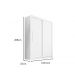 Guarda Roupa Casal 2 Portas 2 Gavetas Panama Salleto Branco