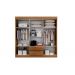 Guarda Roupa Casal 6 Portas 2 Gavetas Porto Sallêto Branco