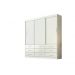 Guarda-Roupa Roupeiro New Star 3 Portas Salleto Branco