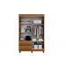 Guarda Roupa Solteiro 4 Portas 2 Gavetas Porto Salleto Branco