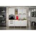 Cozinha Compacta Londres 6 Portas 2 Gavetas Branca